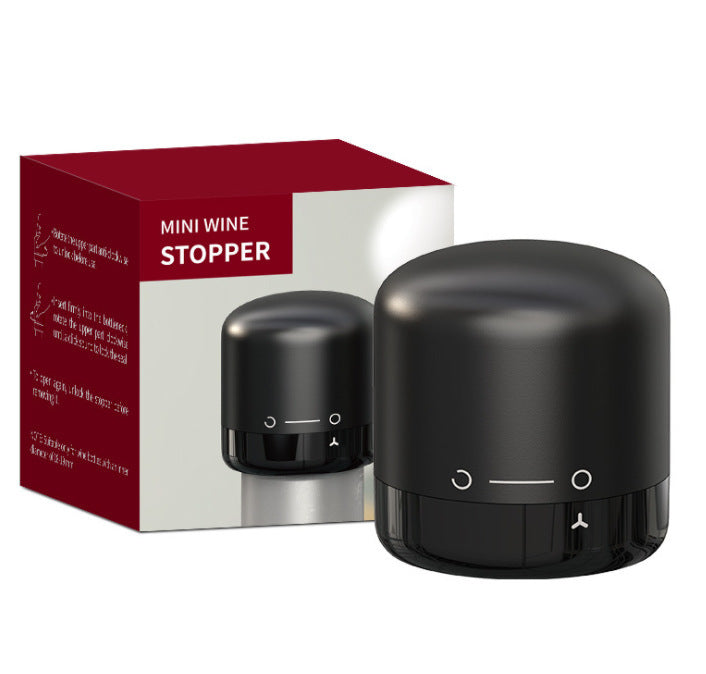 Tapón de silicona para botella de vino tinto