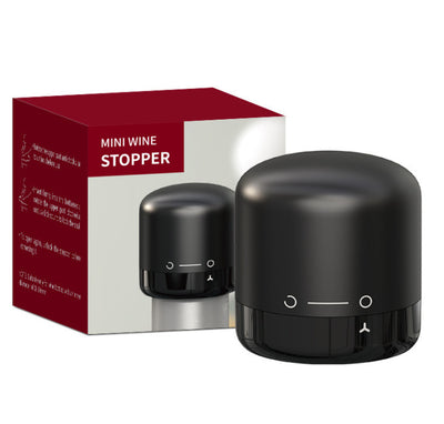 Tapón de silicona para botella de vino tinto