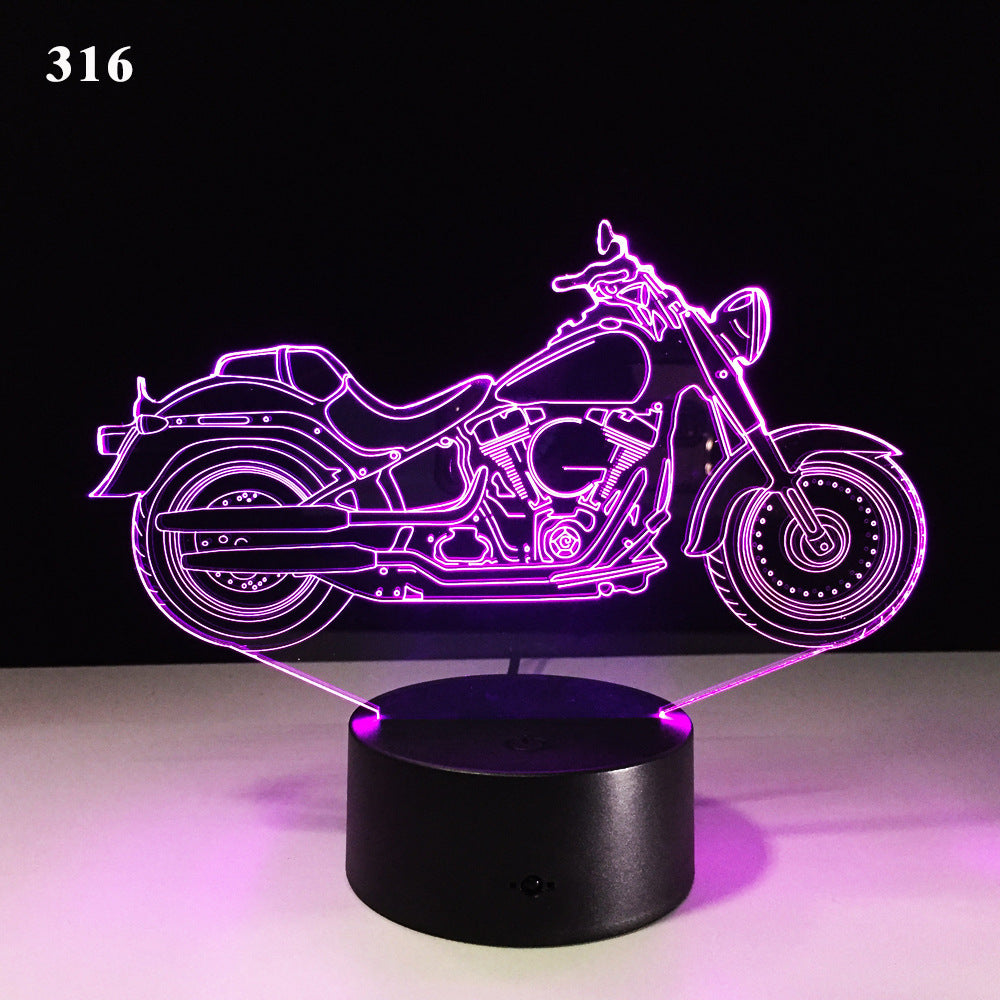 Lámpara de motocicleta para oficina