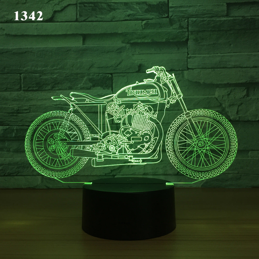 Lámpara de motocicleta para oficina