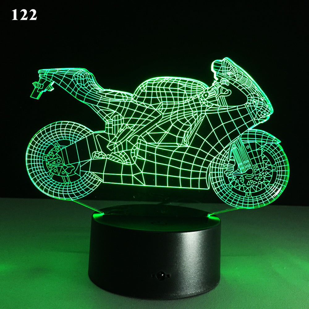 Lámpara de motocicleta para oficina