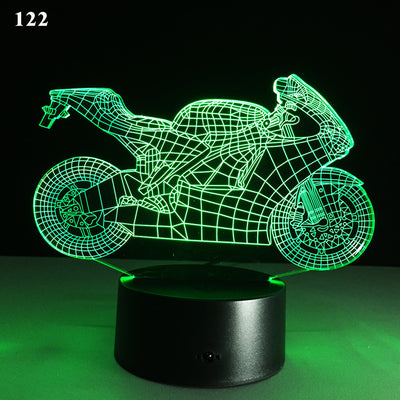 Lámpara de motocicleta para oficina