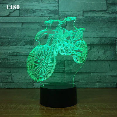 Lámpara de motocicleta para oficina
