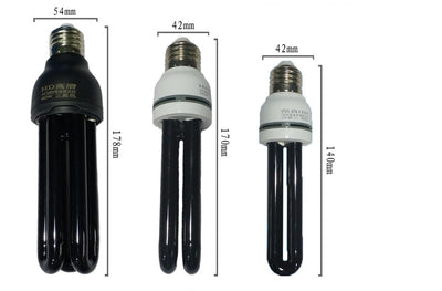 Lámpara trampa de luz negra de bajo consumo