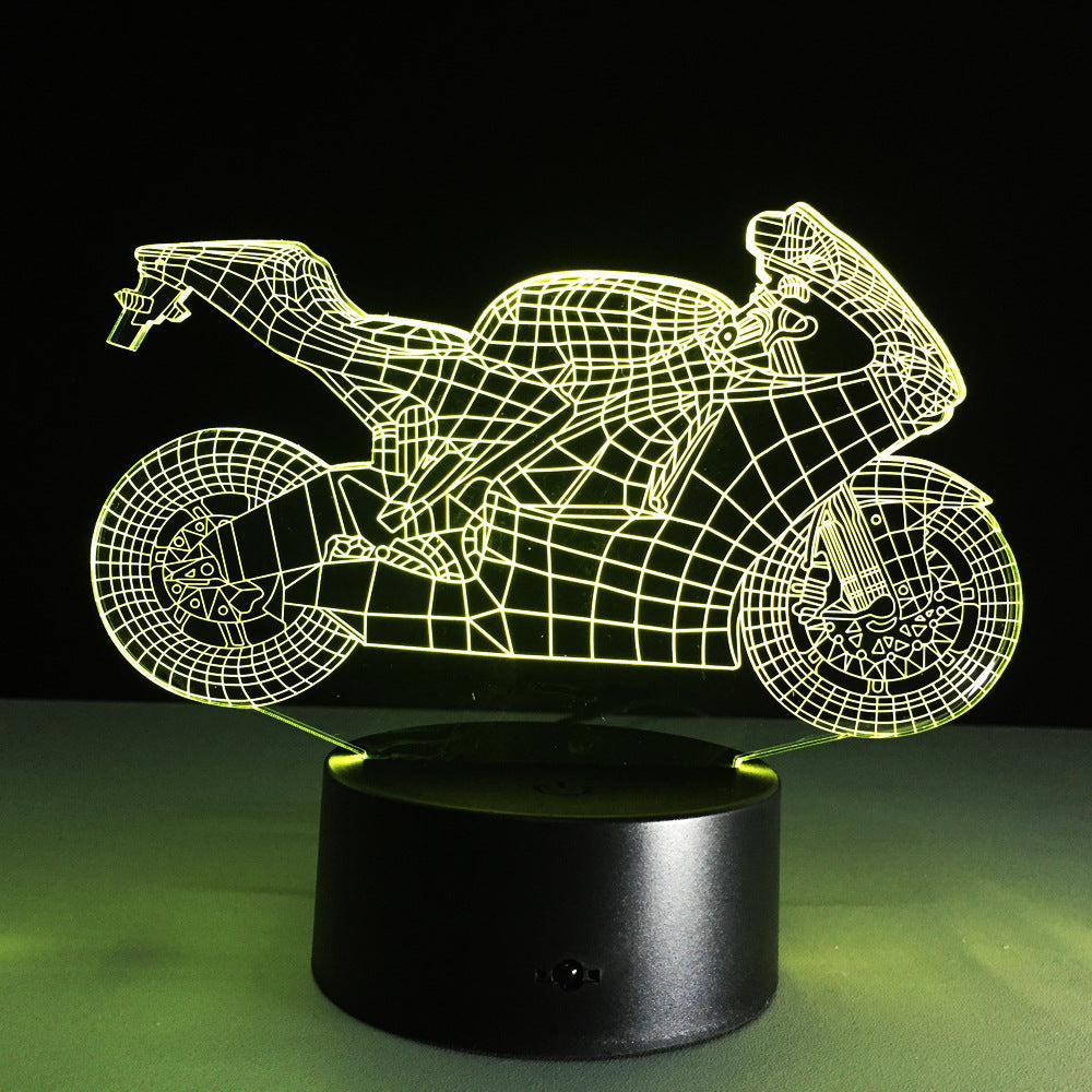 Lámpara de motocicleta para oficina