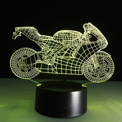 Lámpara de motocicleta para oficina