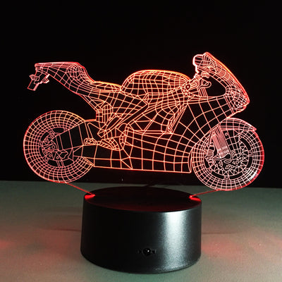Lámpara de motocicleta para oficina