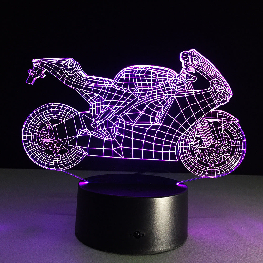 Lámpara de motocicleta para oficina