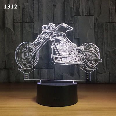 Lámpara de motocicleta para oficina