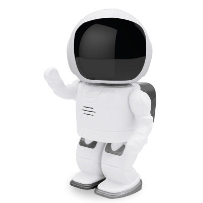Cámara robot astronauta IP Wifi inalámbrica P2P visión nocturna monitor de bebé robot.