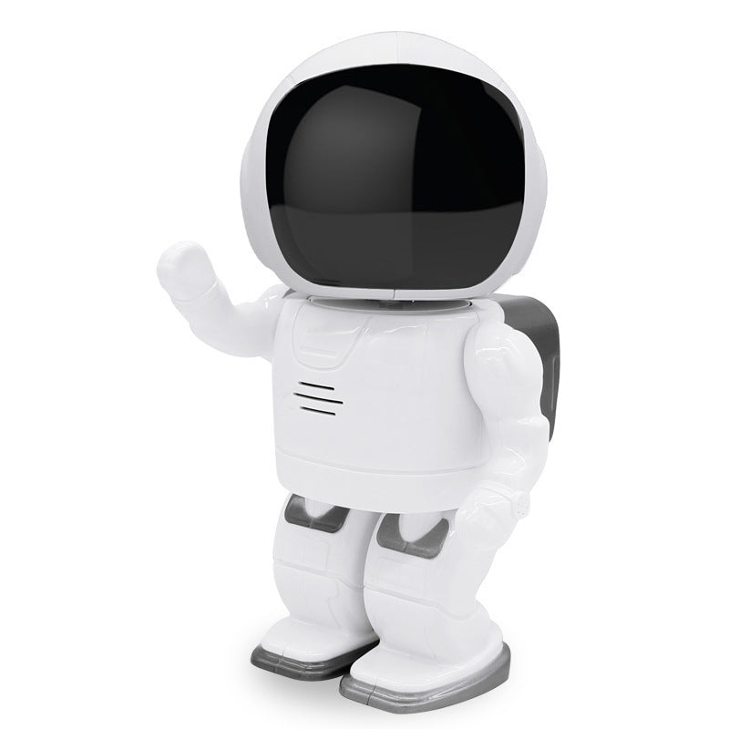 Cámara robot astronauta IP Wifi inalámbrica P2P visión nocturna monitor de bebé robot.