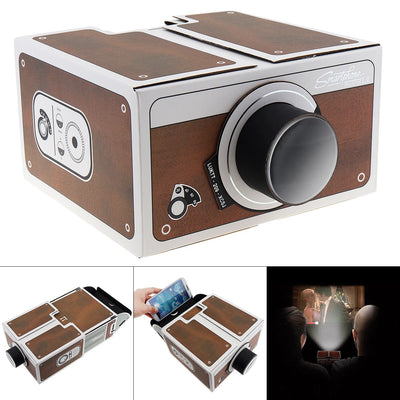 Miniproyector portátil para teléfono inteligente, para uso doméstico
