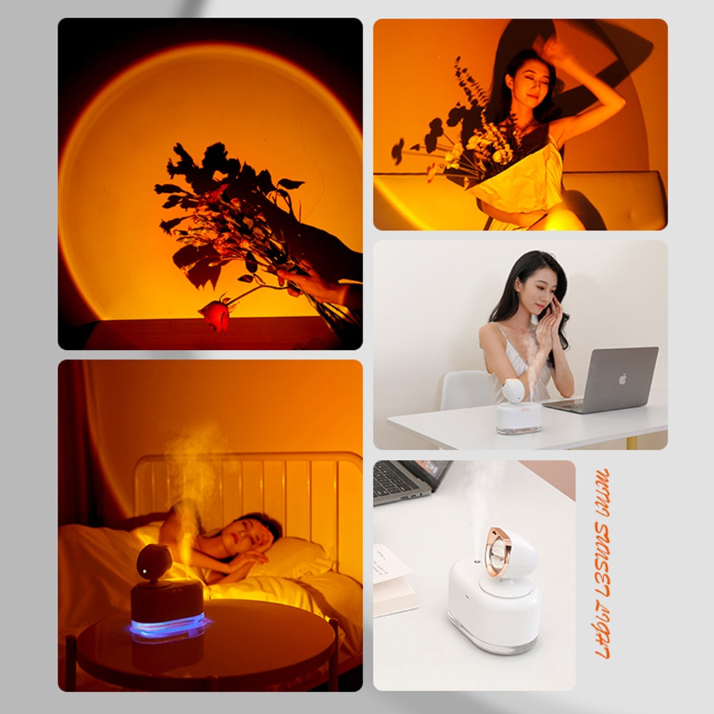 Humidificador de aire  1 Mini lámpara