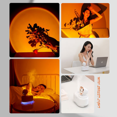 Humidificador de aire  1 Mini lámpara