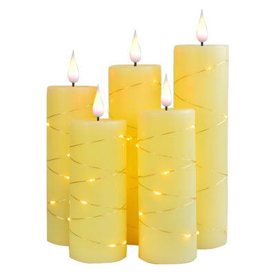 Lámpara de alambre de cobre con forma de gota de agua, luces LED, electrónica