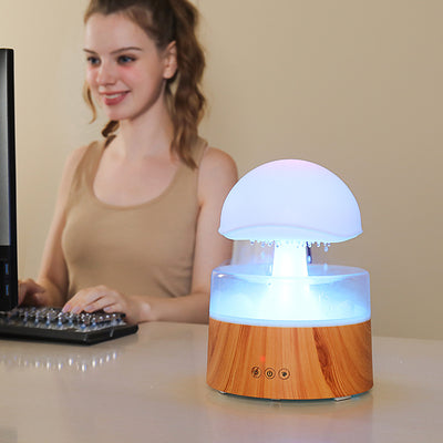 humidificador  nube de lluvia,  de aromaterapia