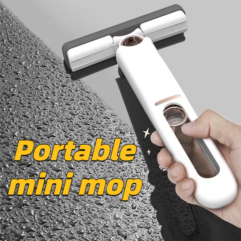 Mini trapeador portátil autoexprimible, , multifunción,