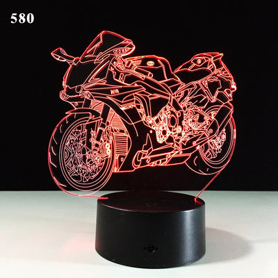 Lámpara de motocicleta para oficina