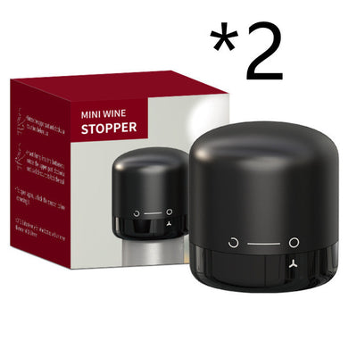 Tapón de silicona para botella de vino tinto