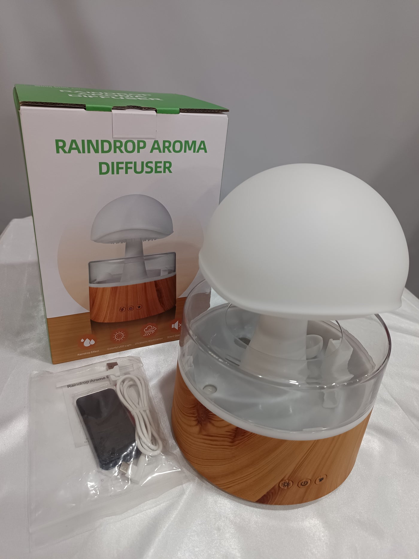 humidificador  nube de lluvia,  de aromaterapia