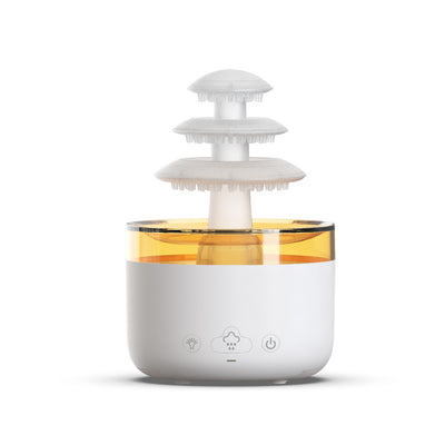 Humidificador de aire Cloud Rain con aceites esenciales