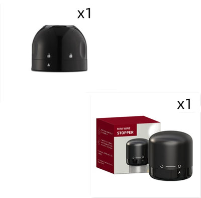 Tapón de silicona para botella de vino tinto